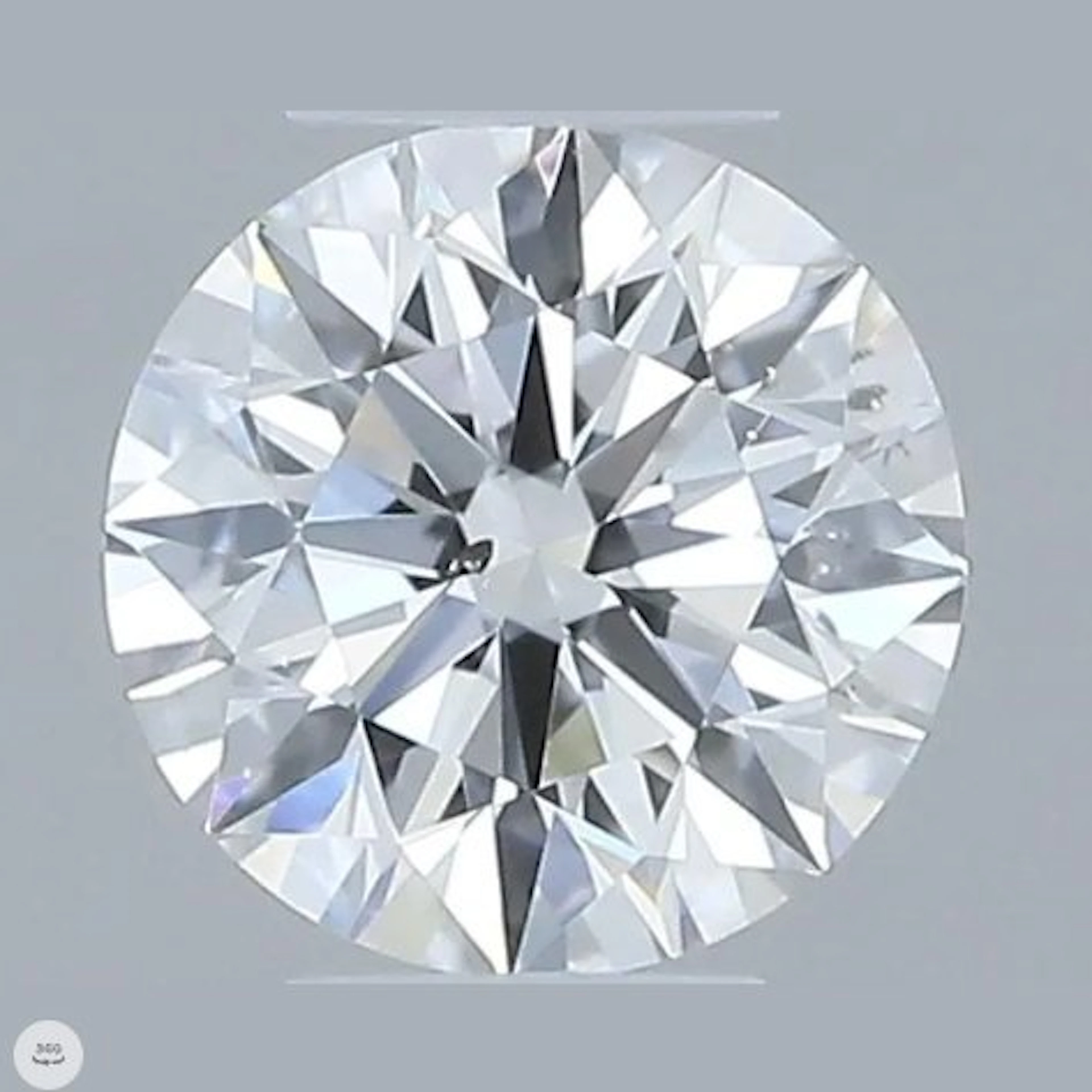 1 pcs Diamond (Natural) - 0.30 ct - Round - D...