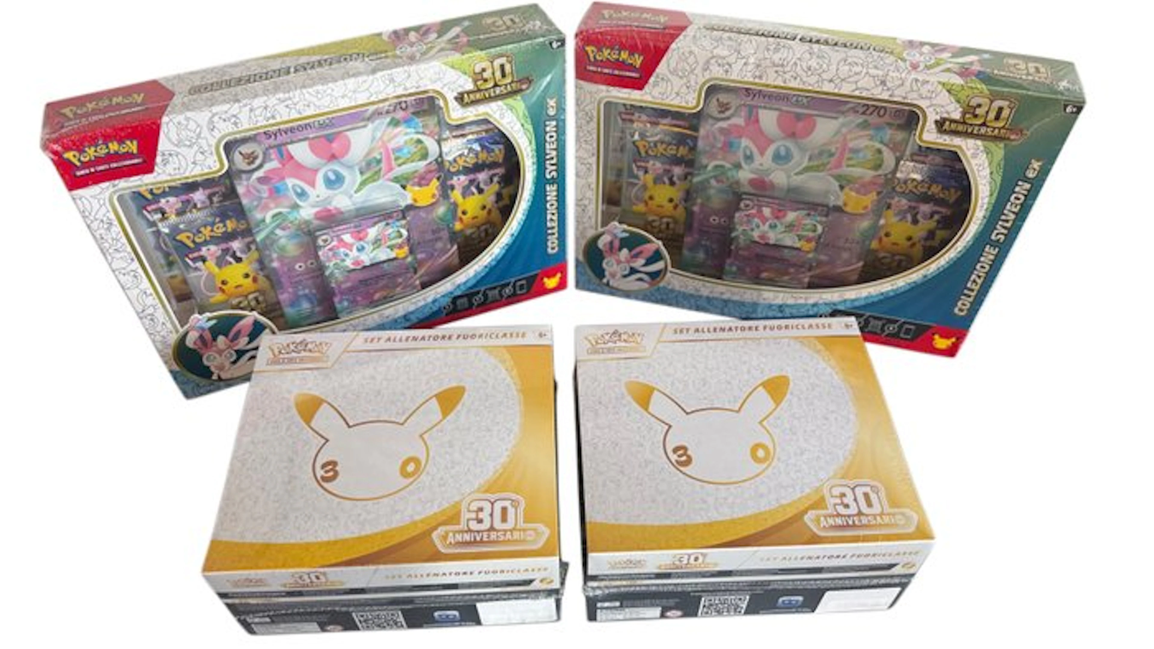 Pokémon - 4 Box - Collezione Sylveon ex - Various sets