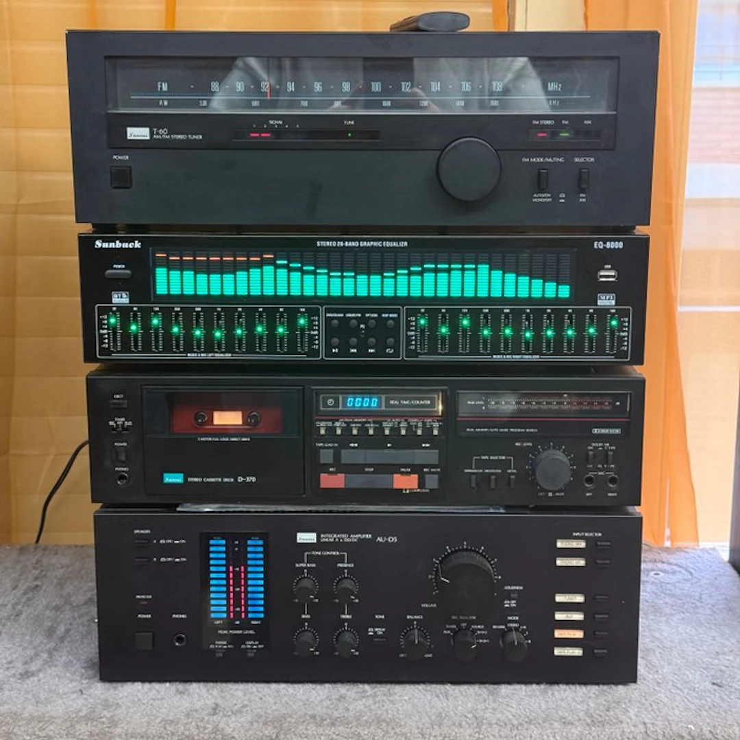 Sansui - T-60 / D-370 / AU-D5/Sunbuck EQ-8000 Hi-fi set - Multiple models