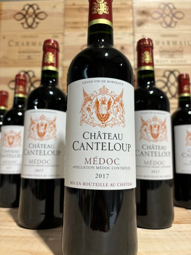 2017 Chateau Canteloup - Haut-Médoc Cru Bourgeois - 12 Bottles (0.75L)