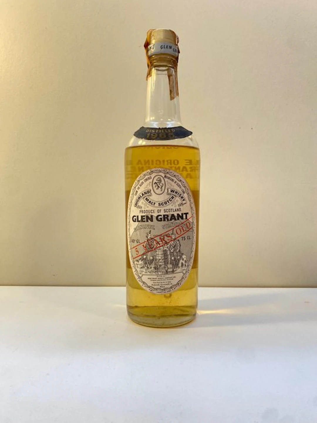 Glen Grant 1965 5 years old - 75cl