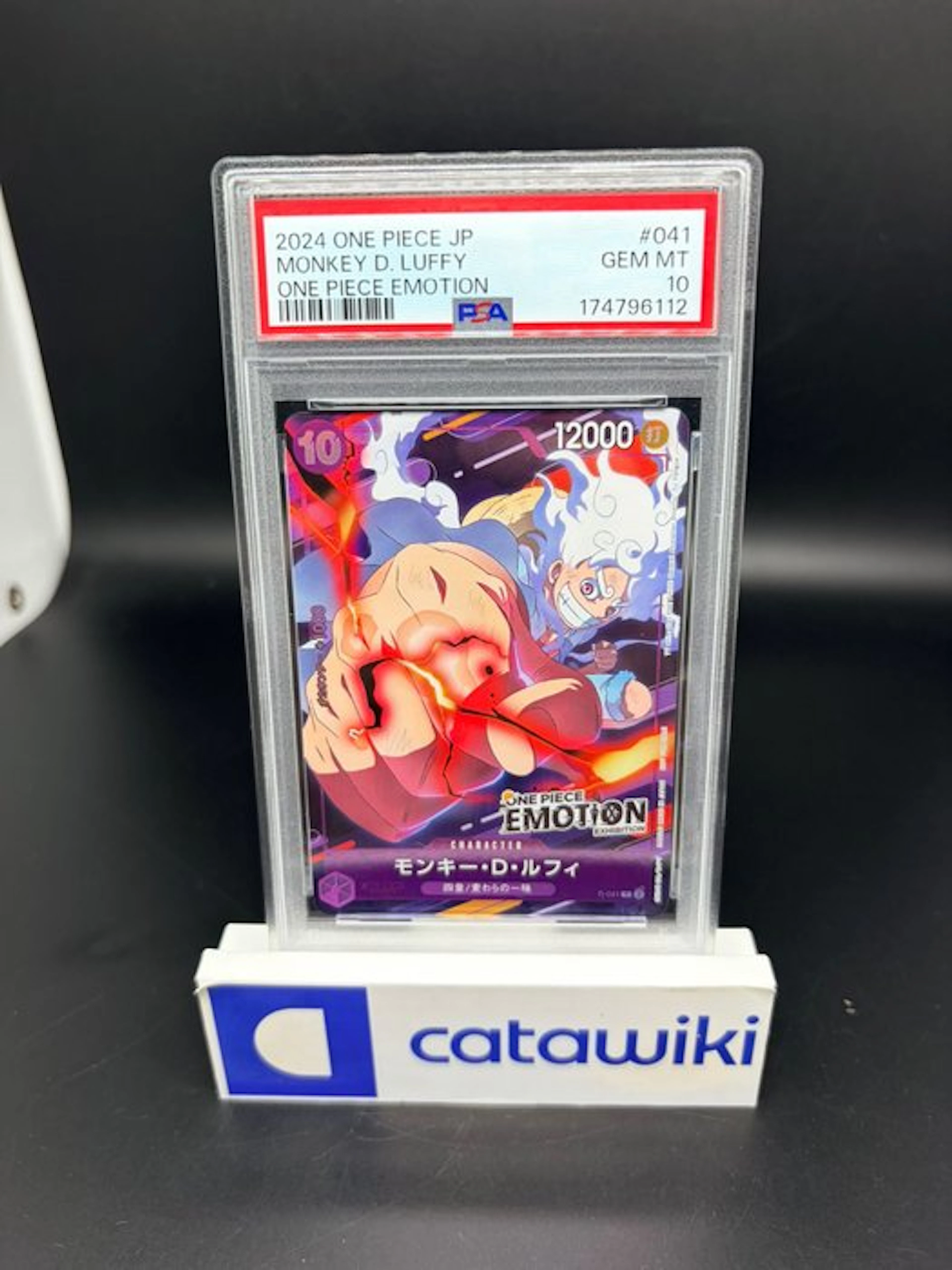 One Piece - 1 Graded card - Monkey D
