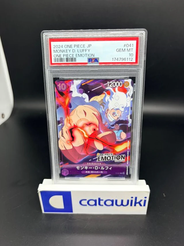 One Piece - 1 Graded card - Monkey D