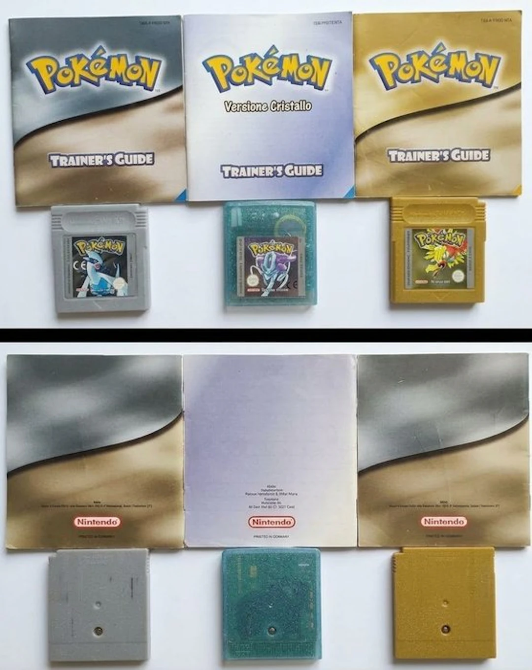Nintendo - Gameboy Color - ​Nintendo Game Boy - Trilogia Pokémon (Oro