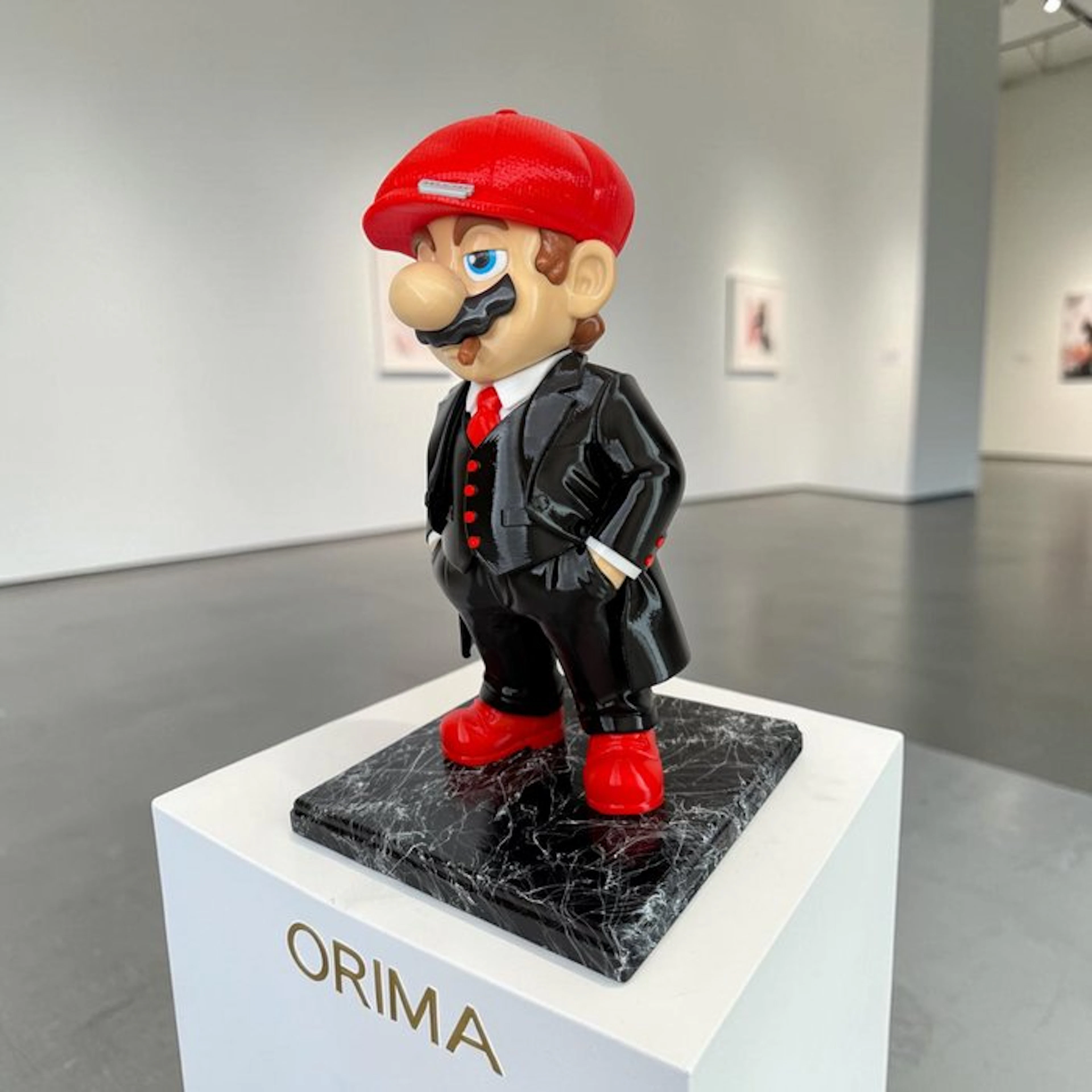 Orima Pop Art - MARIO vs Peaky Blinders Style