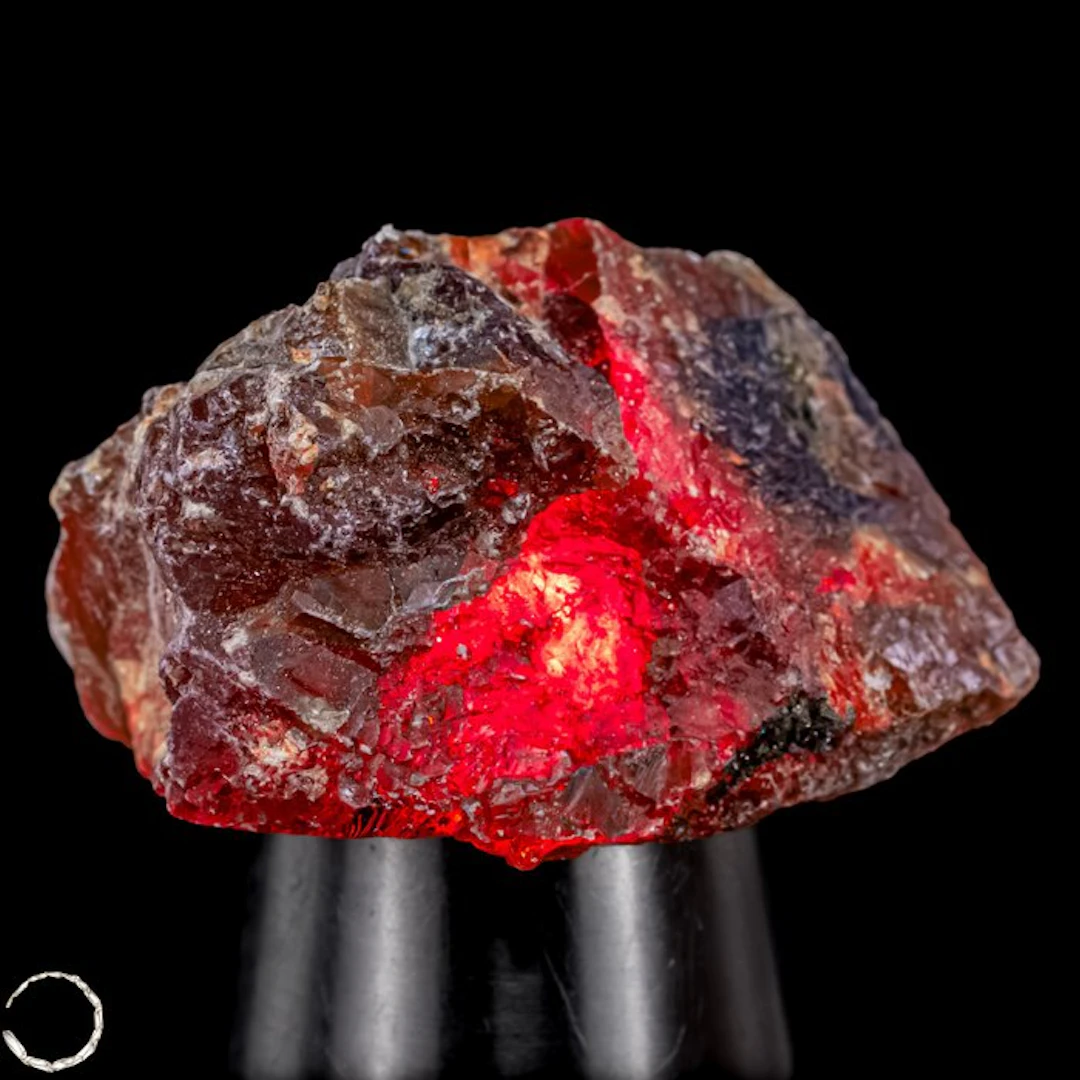 Natural sphalerite rough crystal - Exceptional rough...
