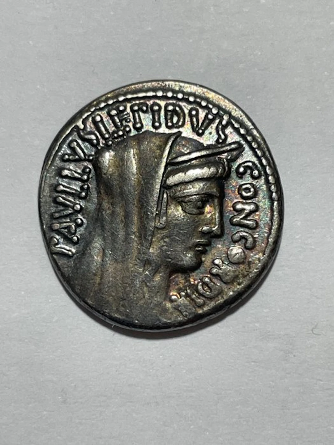 Roman Empire. L. Aemilius Paullus Lepidus, 62 BC. Denarius