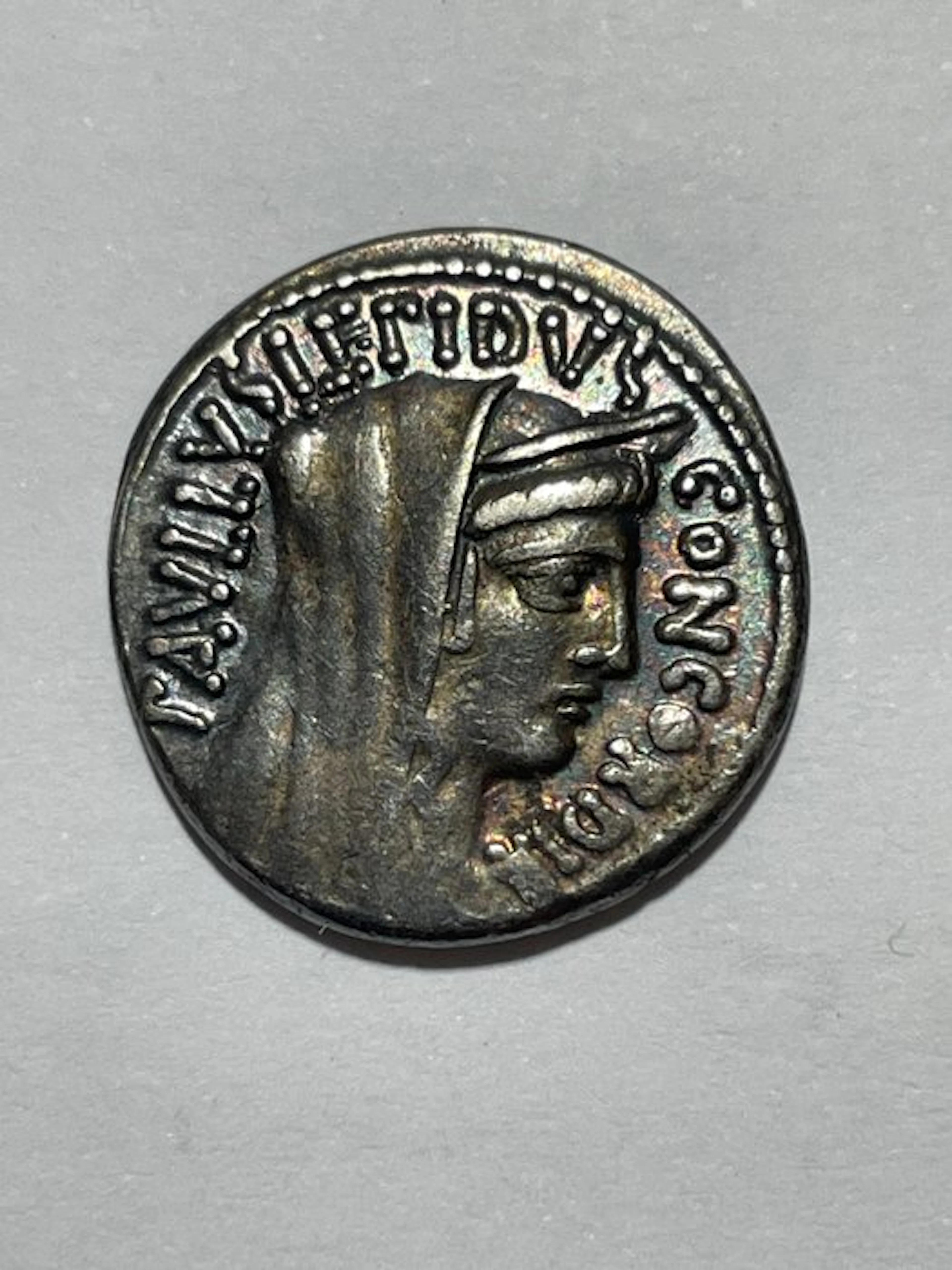 Roman Empire. L. Aemilius Paullus Lepidus, 62 BC. Denarius