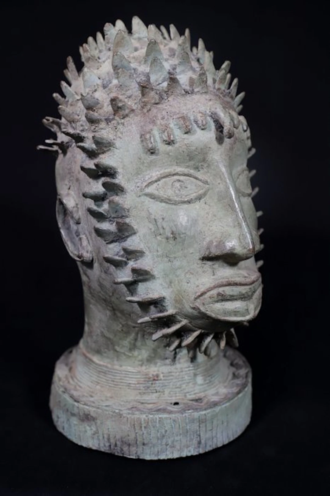 Figure - Superb Ife Head - 30 cm - Benin