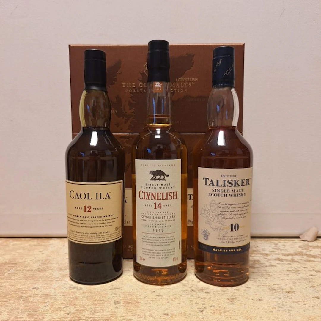 Caol Ila 12yo + Talisker 10yo + Clynelish 14yo - The...