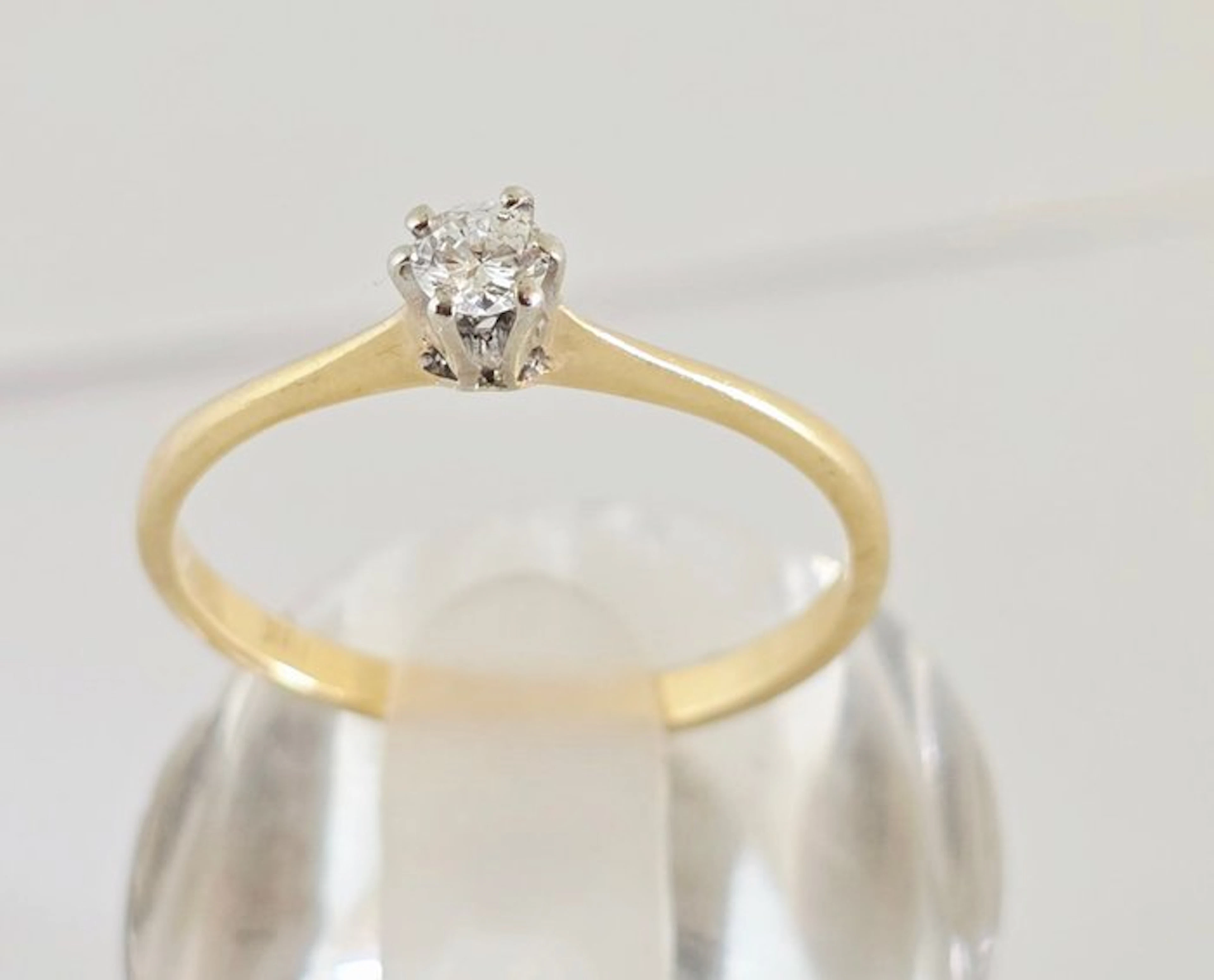No reserve price - Ring - 18 kt