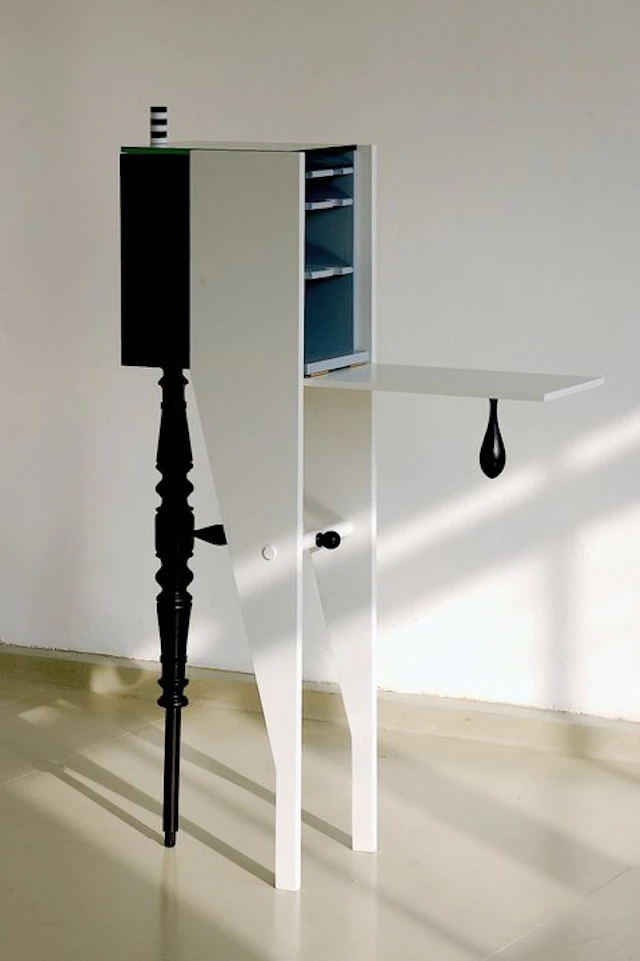Jan Pieter De Graaf - Cabinet - Wood, Plywood, Glass - Ah-fier