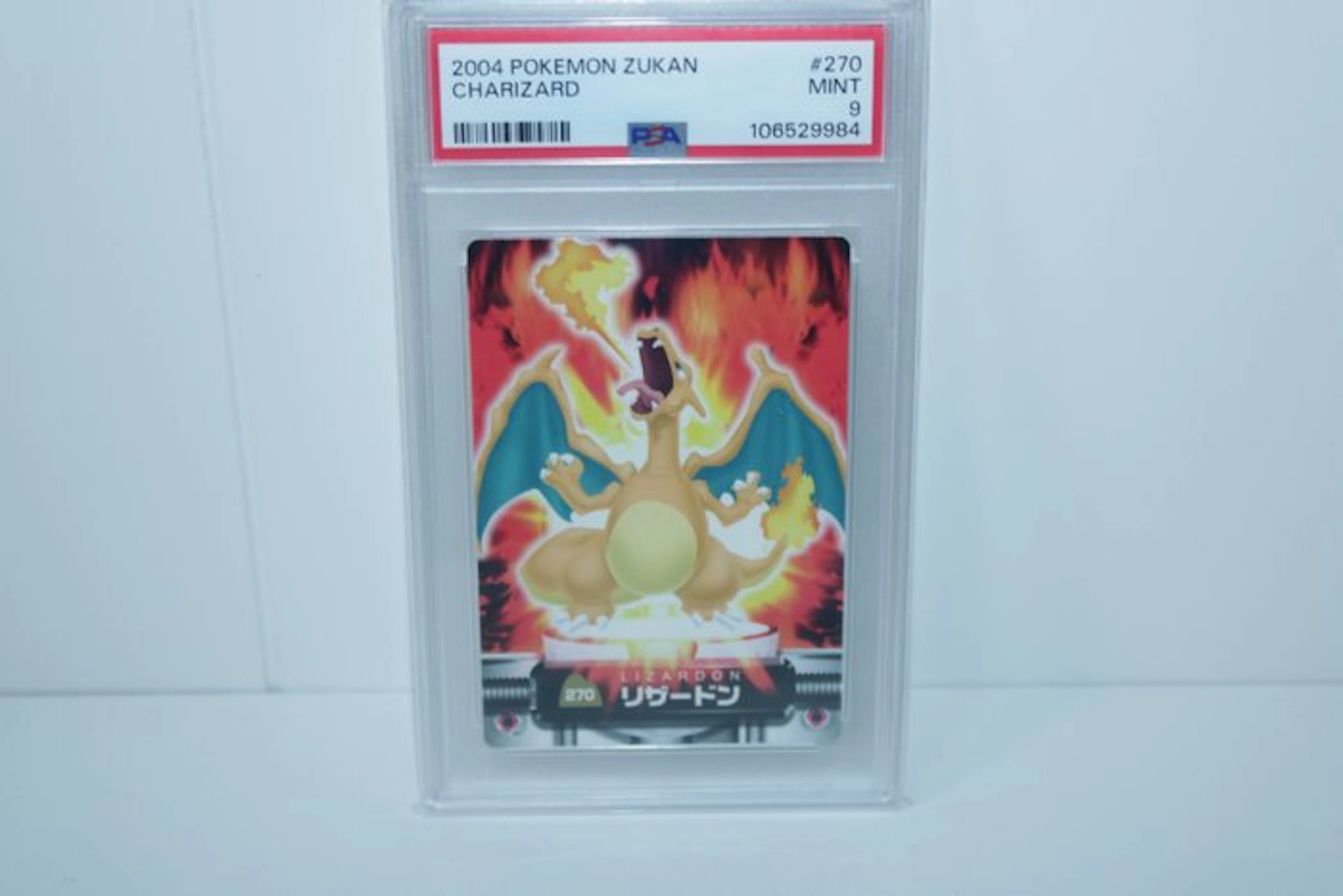 Pokémon - 1 Graded card - Pokémon - PSA 9 ZUKAN Charizard...