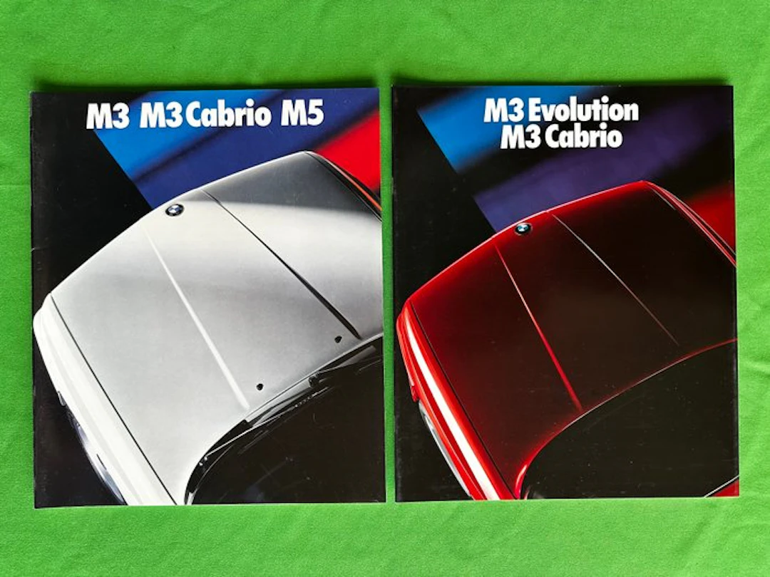 Brochure - BMW - M3 Evolution - M3 Cabrio - M3 - M5