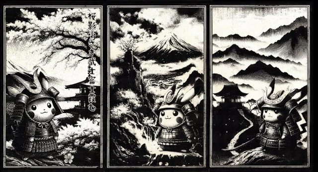 Æ (XX-XXI) - Set of 3 – Pikachu – “Sakura Sentinel ·...