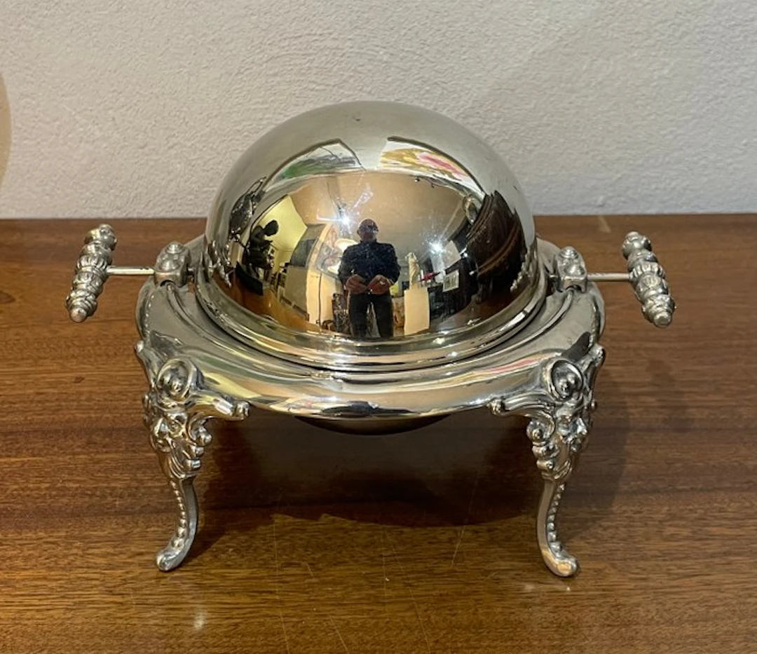 Manifattura inglese fine XIX secolo - Butter dish...