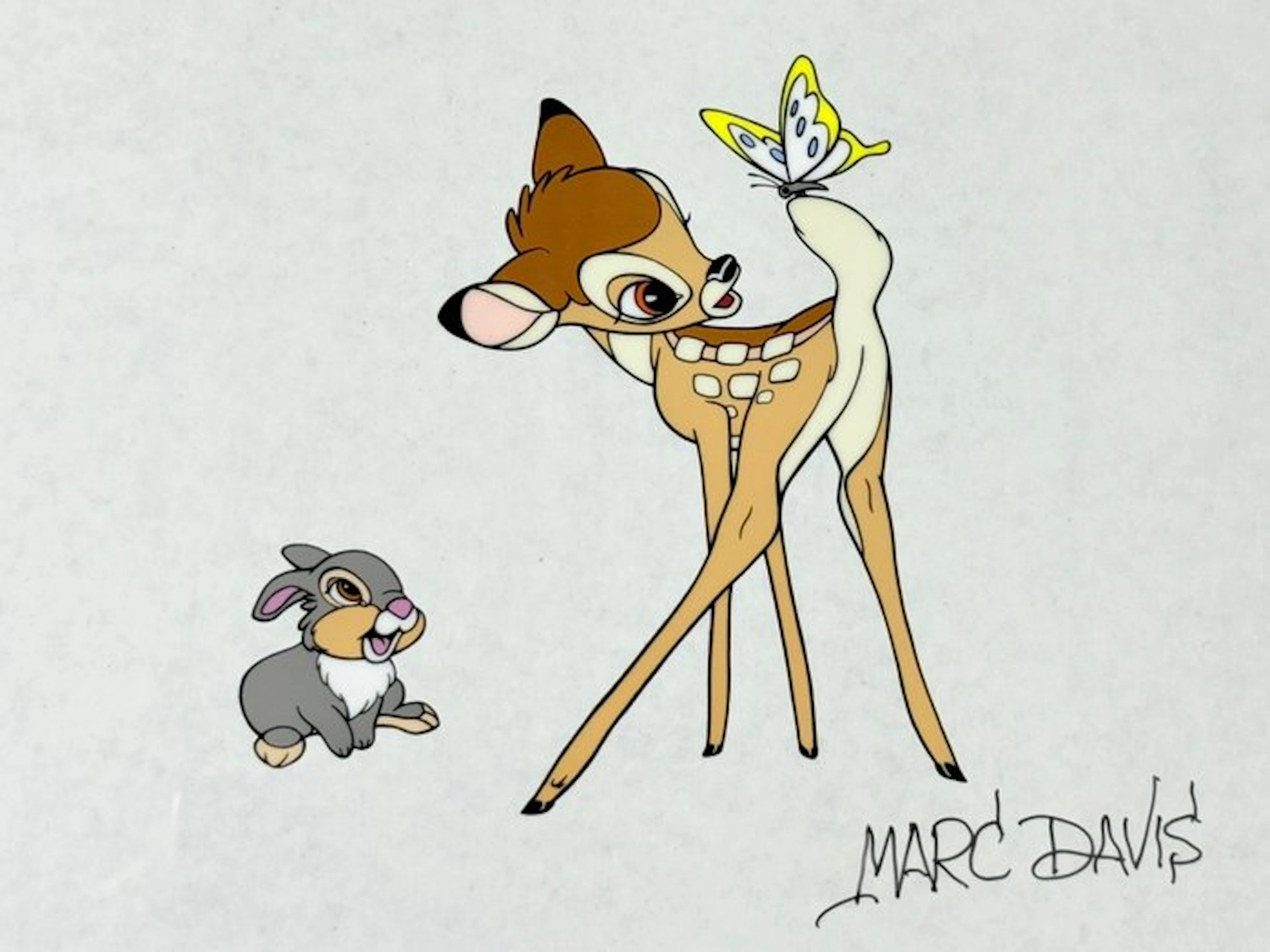Walt Disney Productions - Marc Davis Hand-Signed...