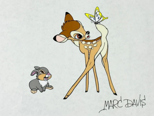 Walt Disney Productions - Marc Davis Hand-Signed...