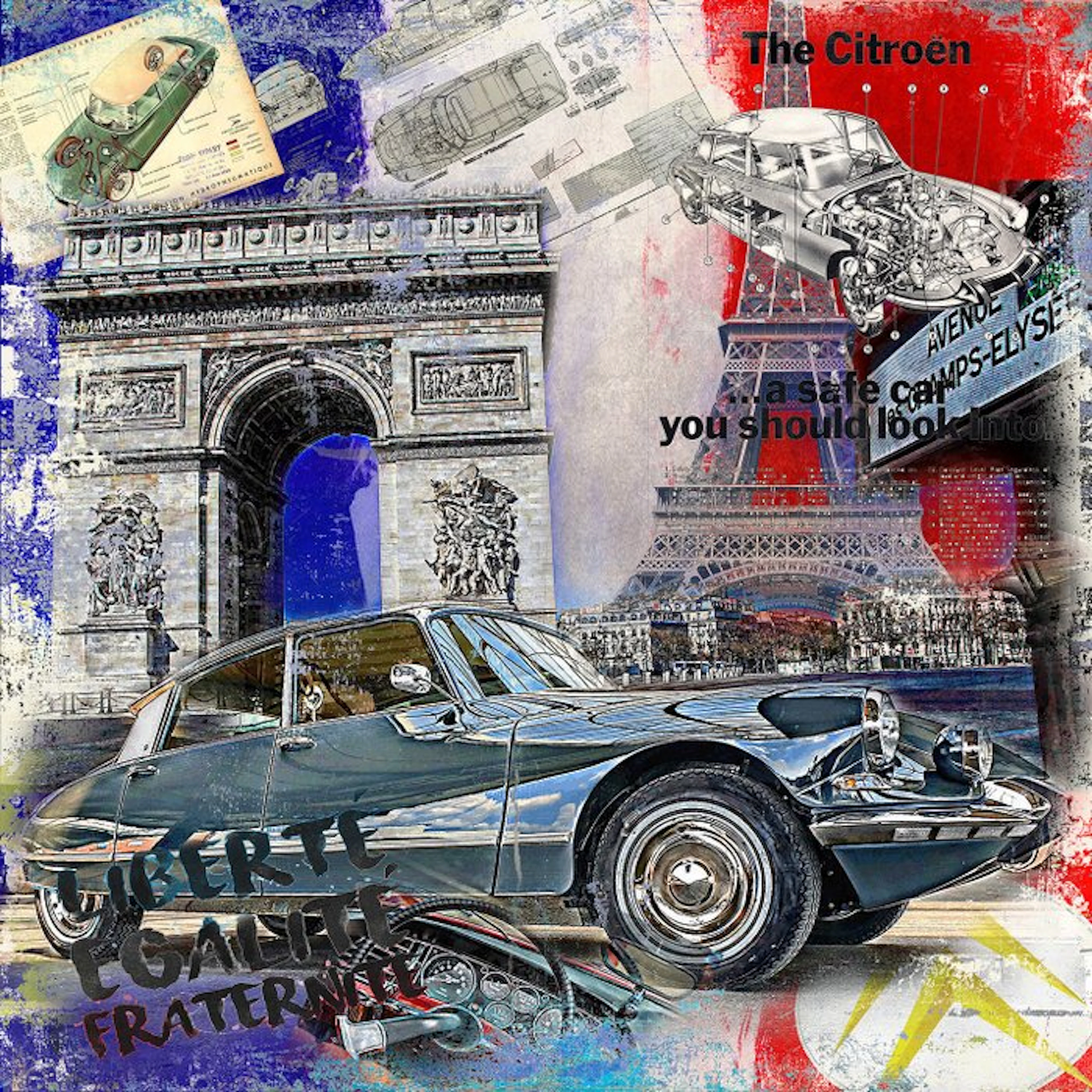 Luc Best - "Citroen DS - La déesse "