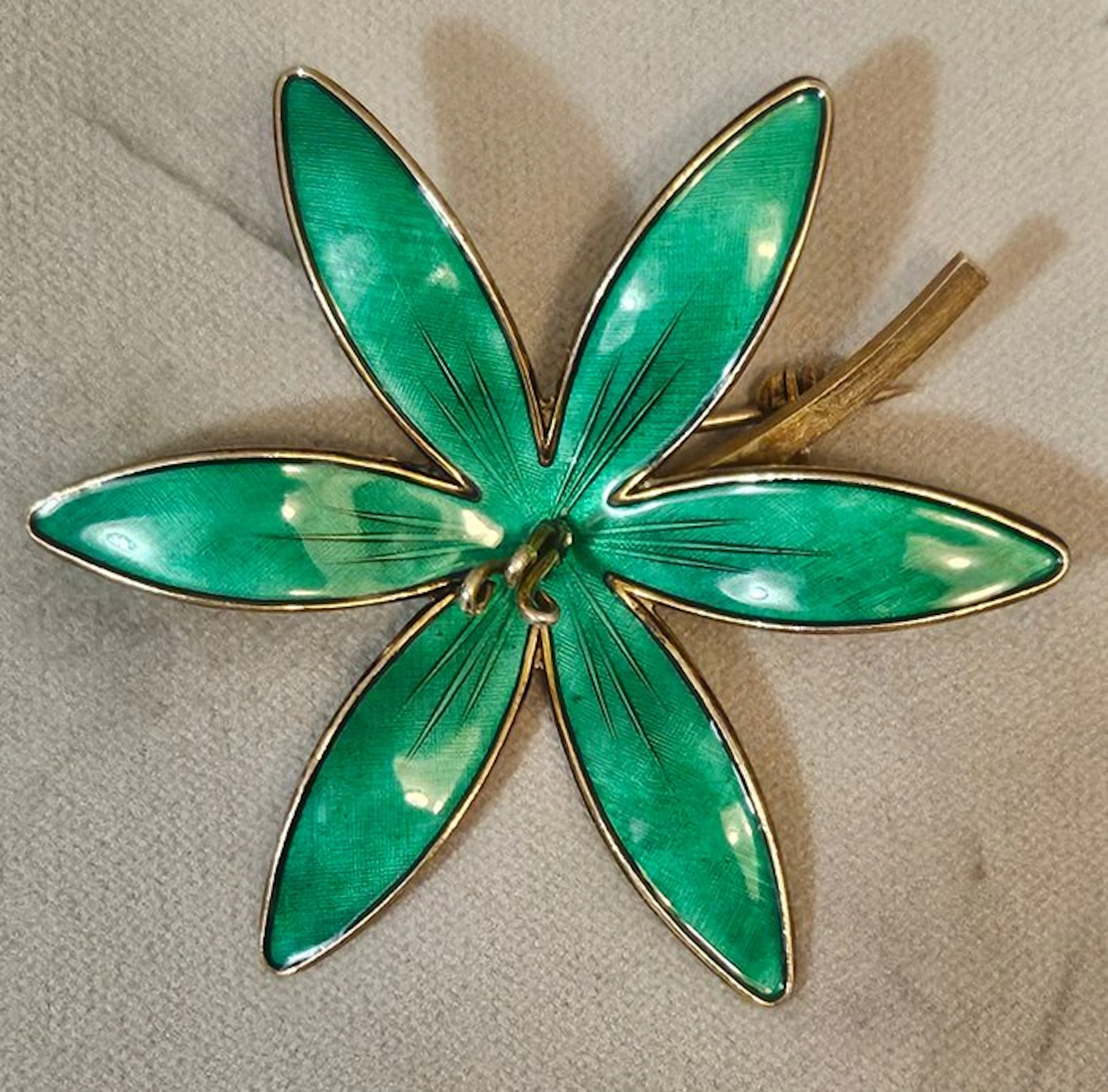 No reserve price - Other brand - Brooch Silver - Theodor Olsen Eftf