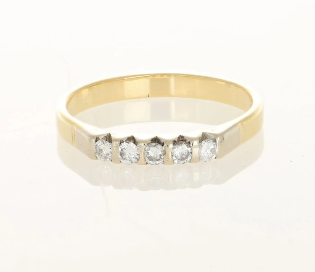 No reserve price - Ring - 18 kt