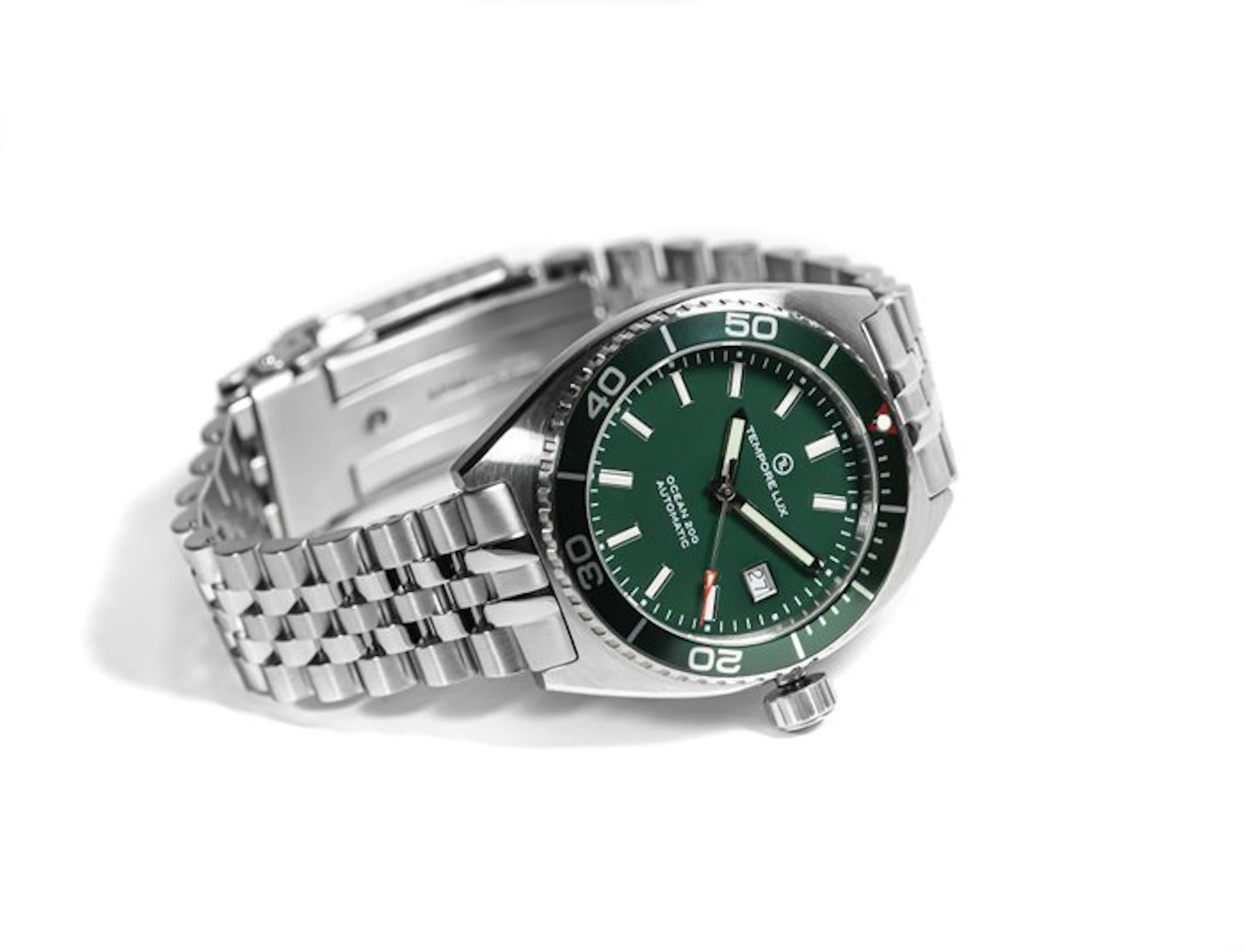 Reloj Tempore Lux Ocean 200 Verde - Movimiento Automático...