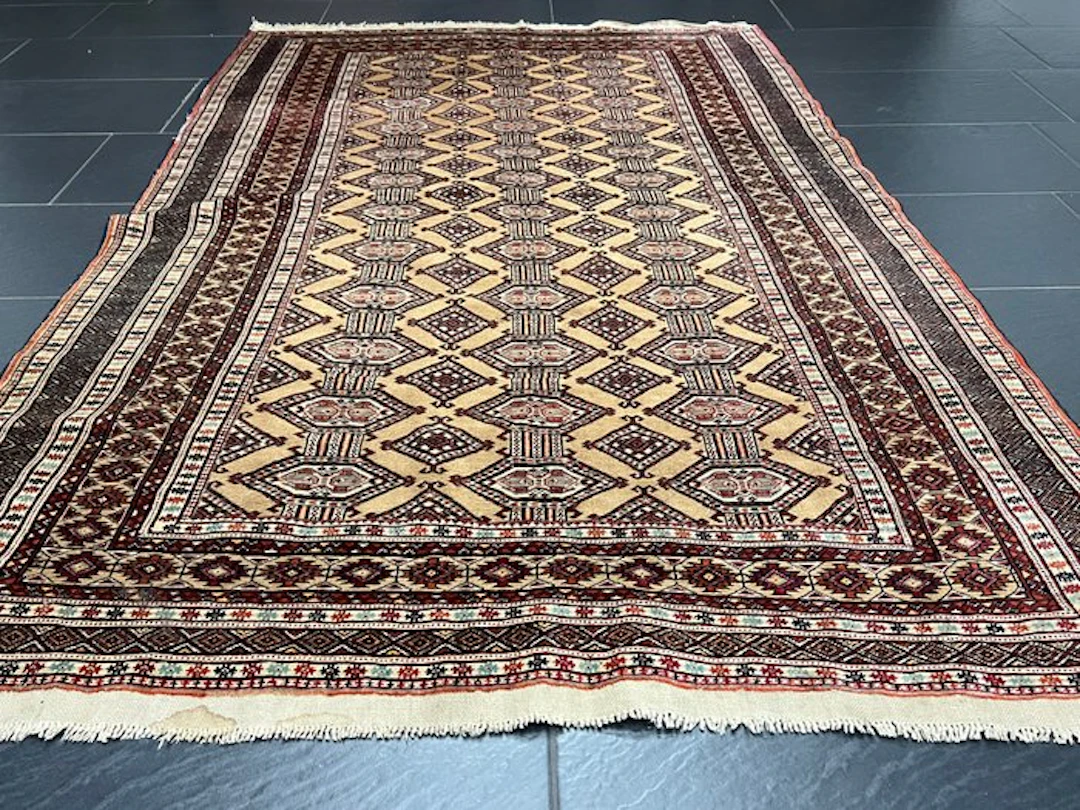 USSR Jomut Afghan - Carpet - 195 cm - 130 cm