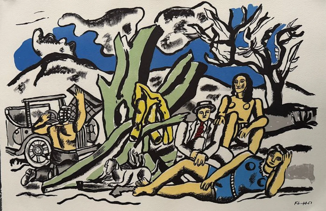 Fernand Léger (1881-1955) - La partie du Campagne