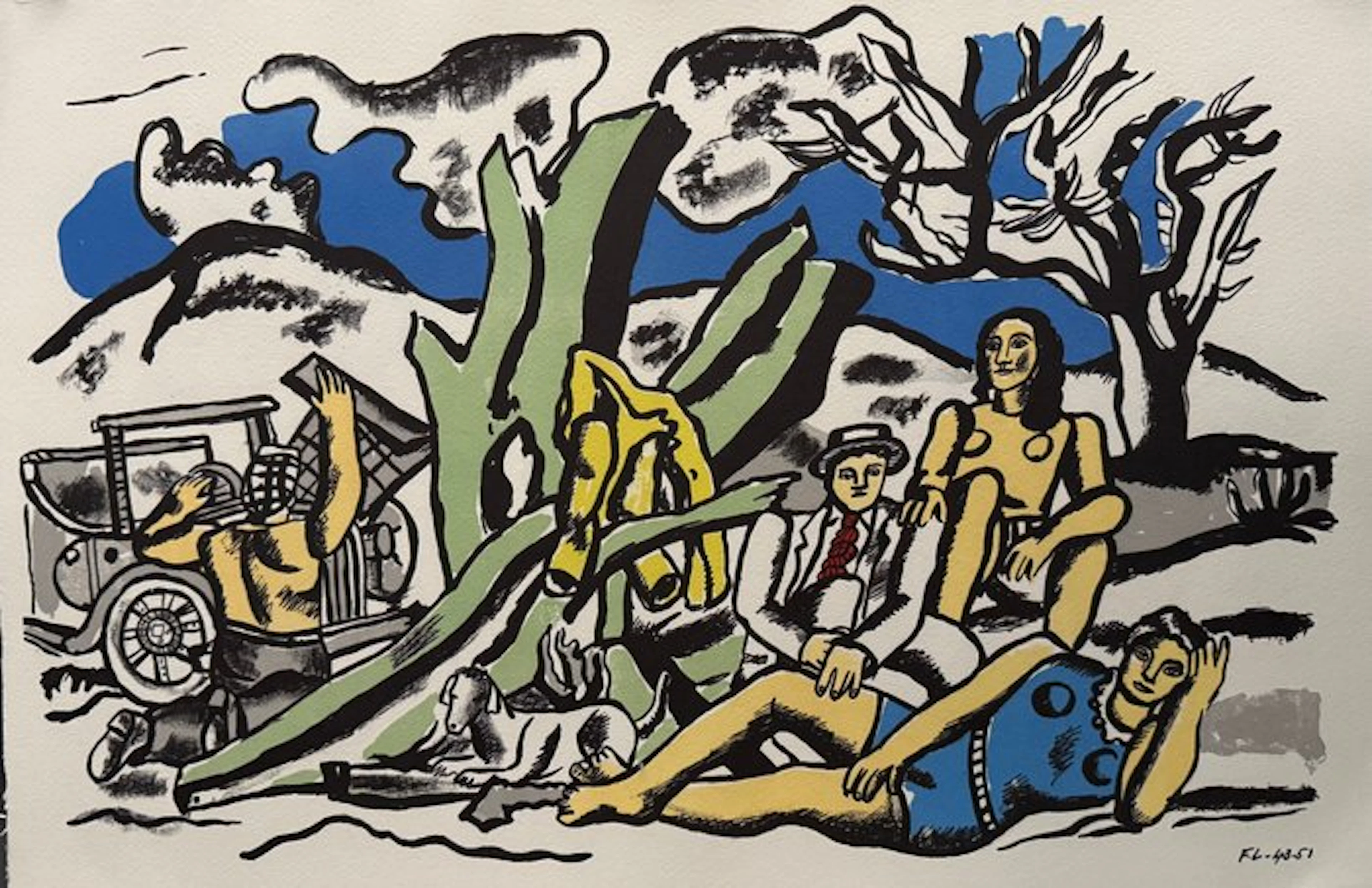 Fernand Léger (1881-1955) - La partie du Campagne