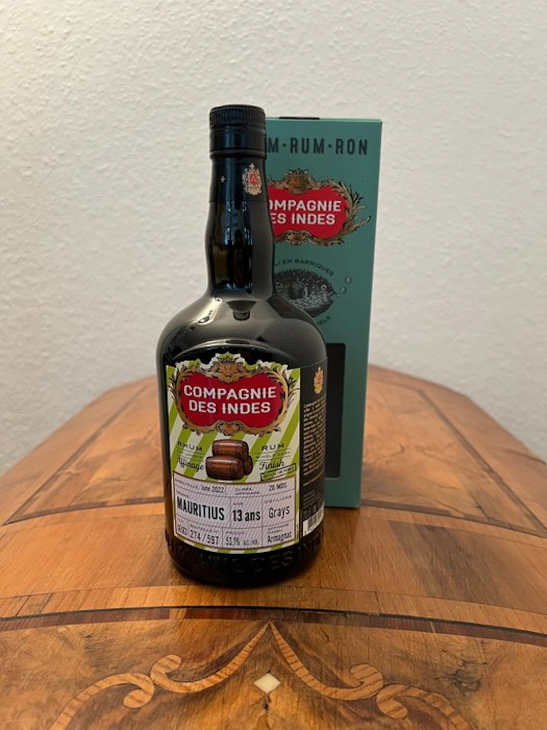 Grays 2009 Compagnie des Indes - Cask GE163 for Perola - b. 2022 - 70cl