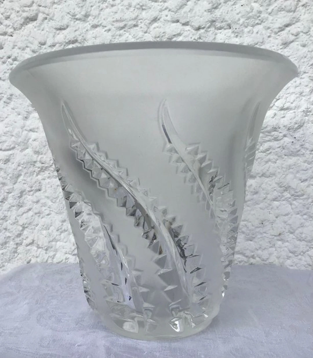 Lalique - Marc Lalique - Vase - Lobelia - Crystal