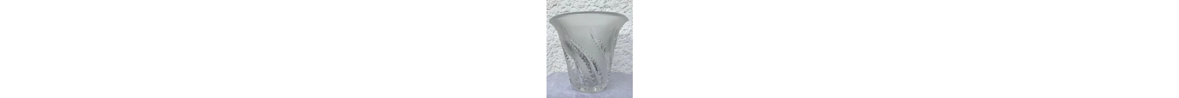 Lalique - Marc Lalique - Vase - Lobelia - Crystal