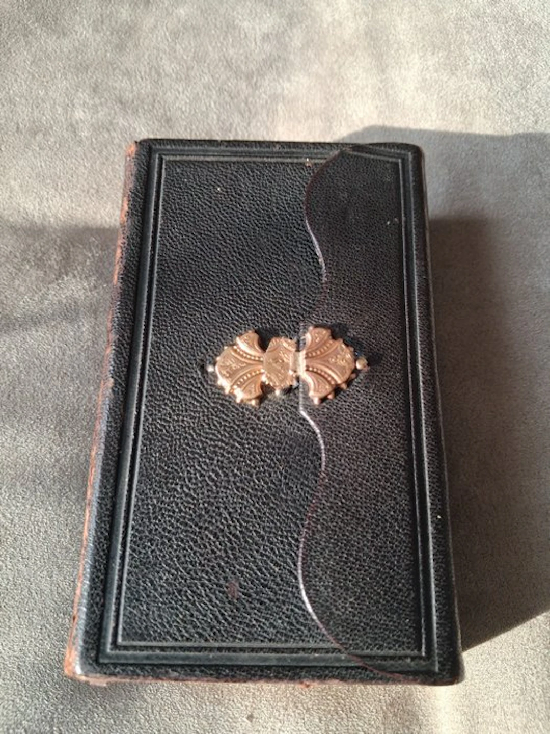 Het Nieuwe Testament Statenbijbel gouden slot - 1884