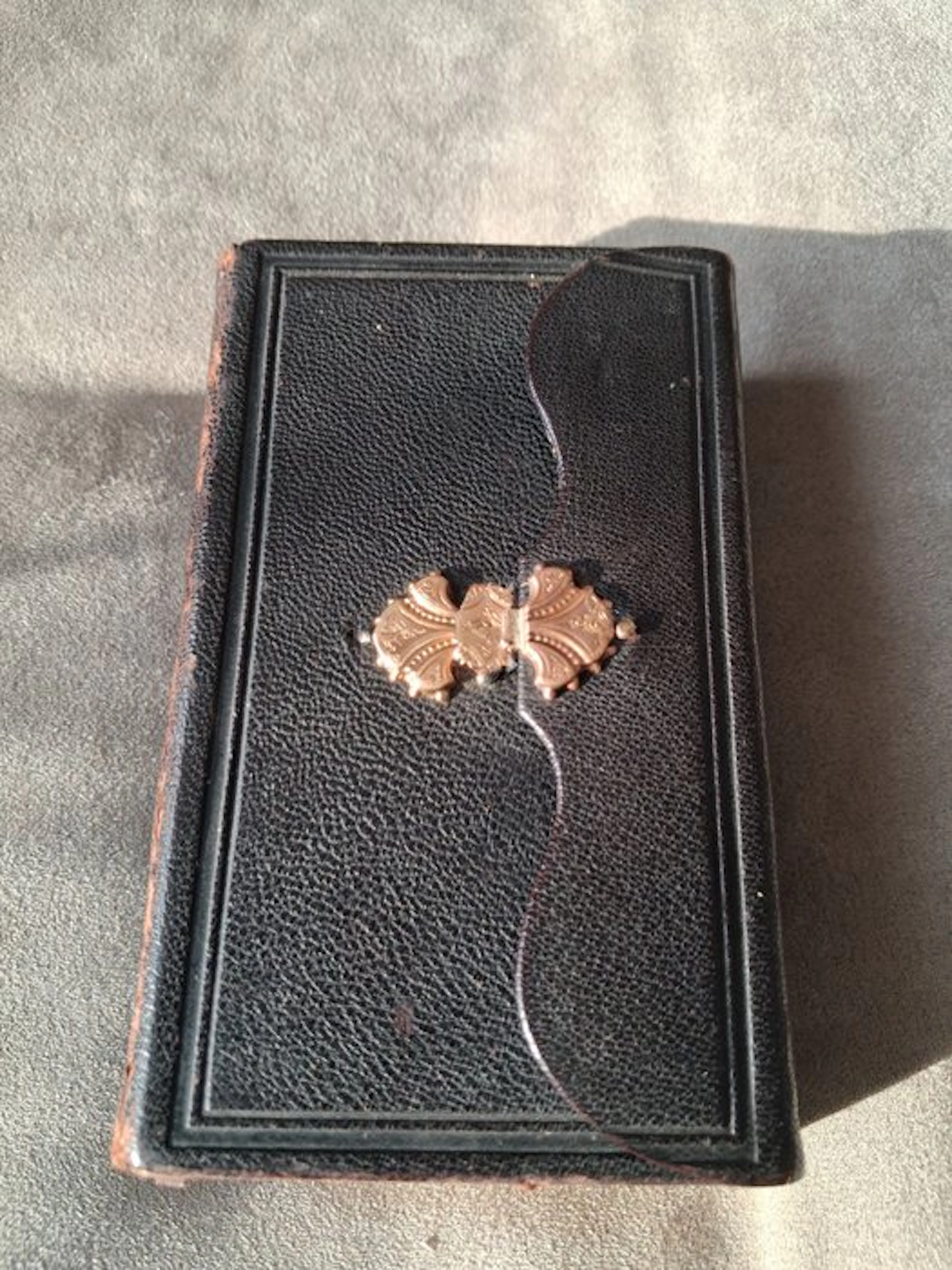 Het Nieuwe Testament Statenbijbel gouden slot - 1884