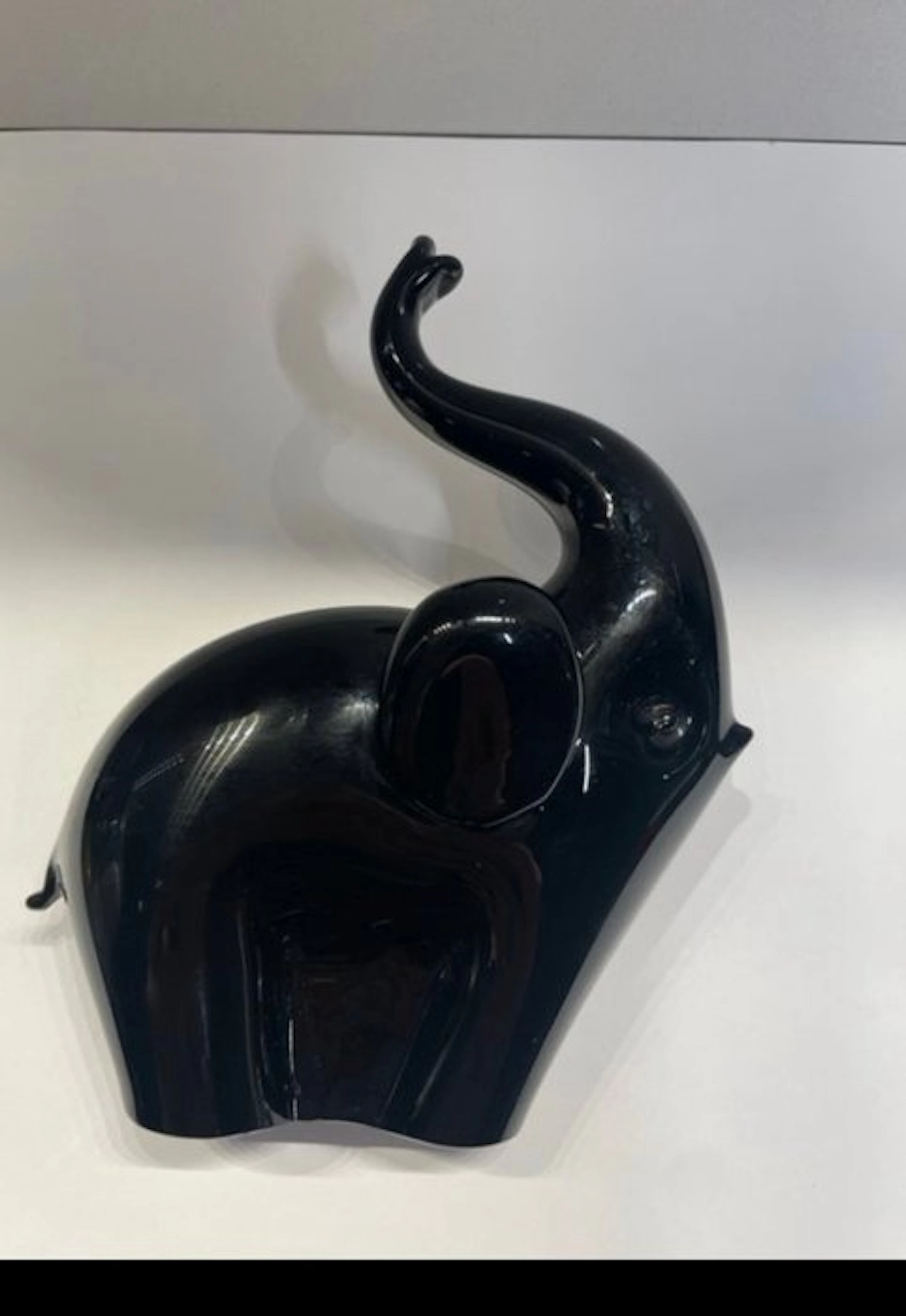Murano - Archimede Seguso - Sculpture, Elefante - 14 cm - Murano glass - 1954