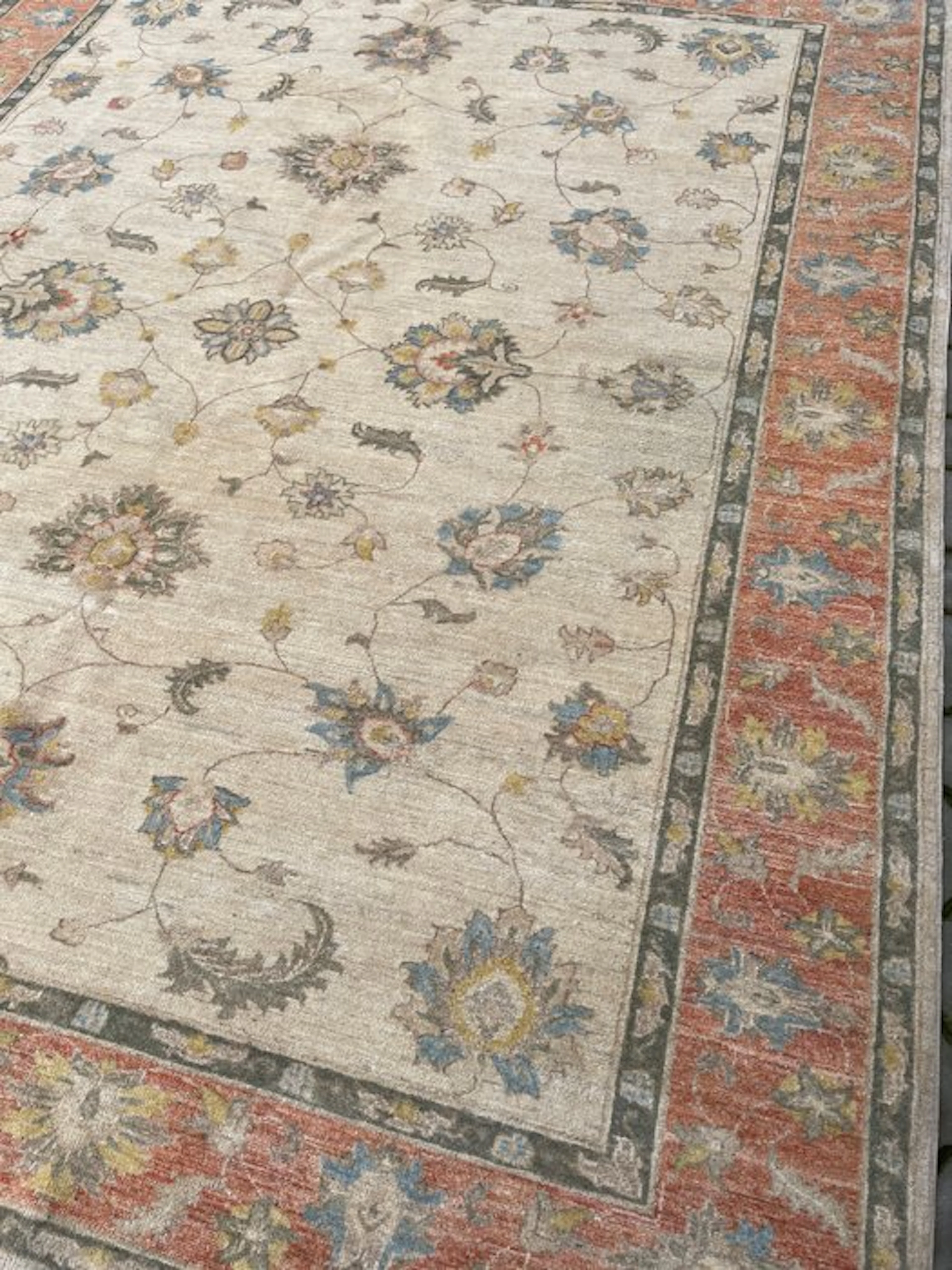 Afghan Feraghan Ziegler (unused) - hand-knotted - wool...
