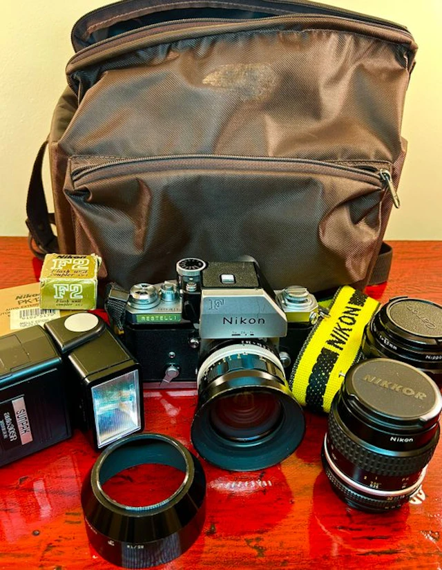 Nikon, Nippon Kōgaku F + Nikkor-O 35mm f/2 + Nikkor-H...