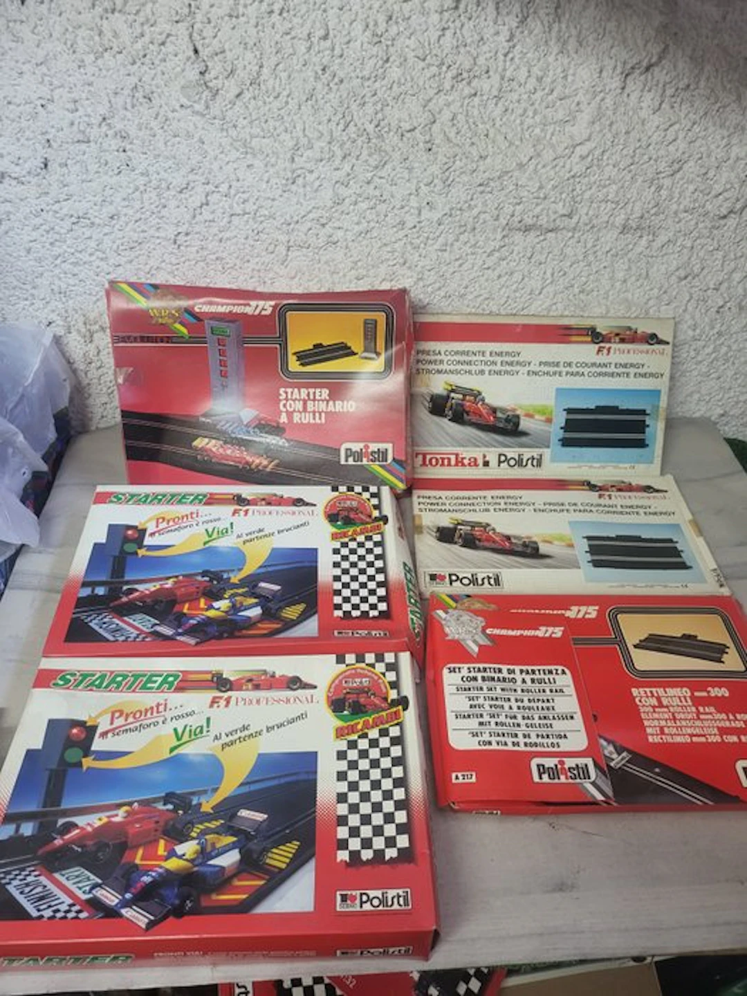 Polistil 1:32 - Model car (6) - Starter con binario a rulli
