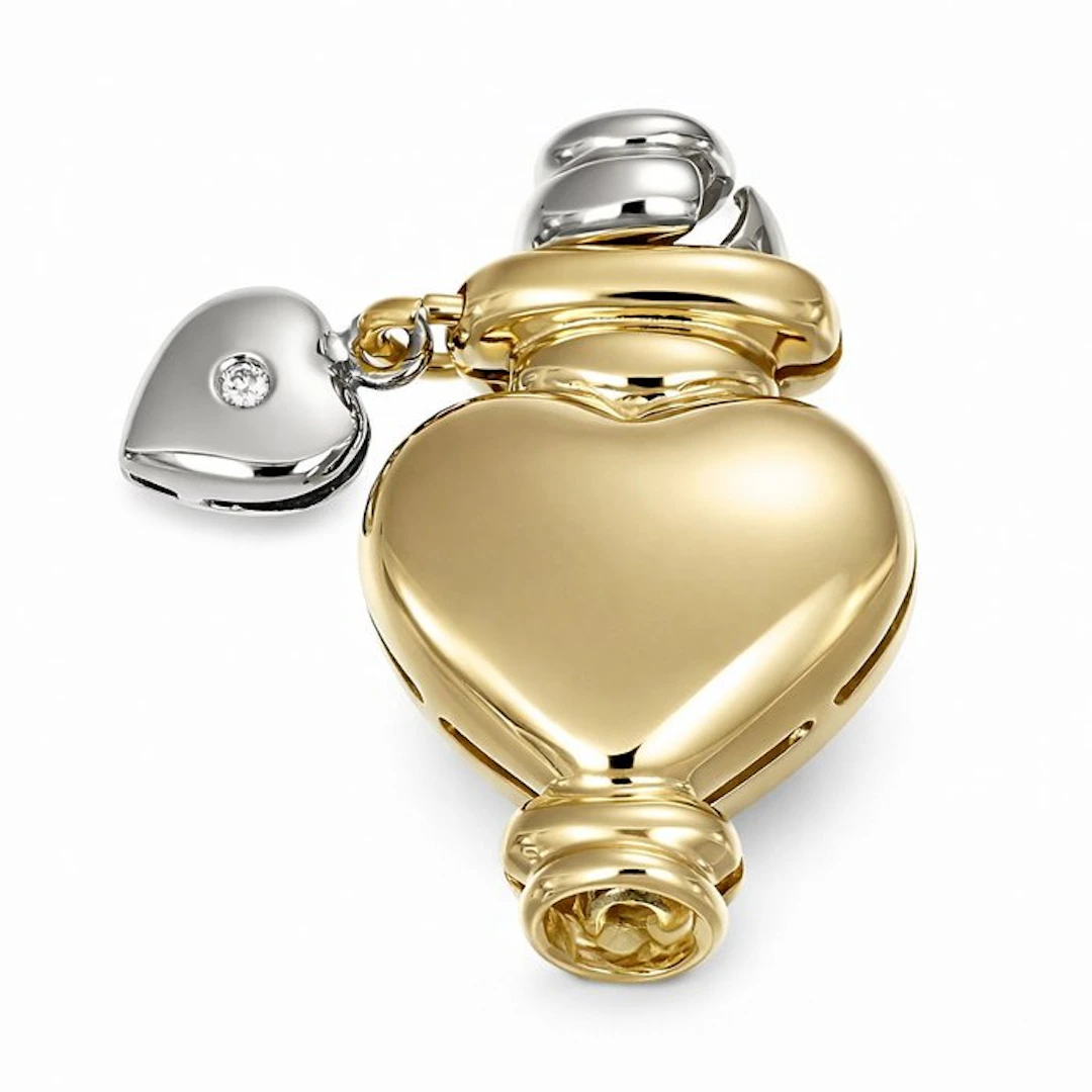 Necklace clasp - 18 kt