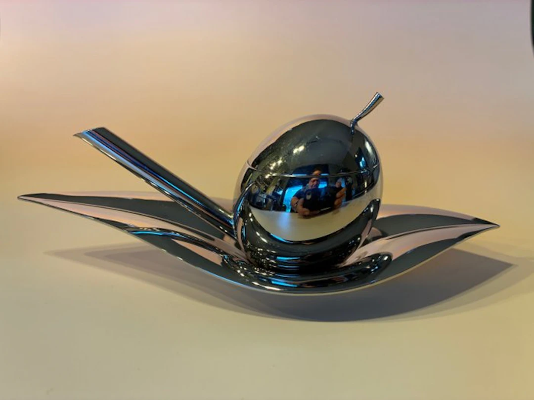 Alessi - Lorenzo Piccione di Pianogrillo - Oil can - Taste-Oil - INOX 18/10