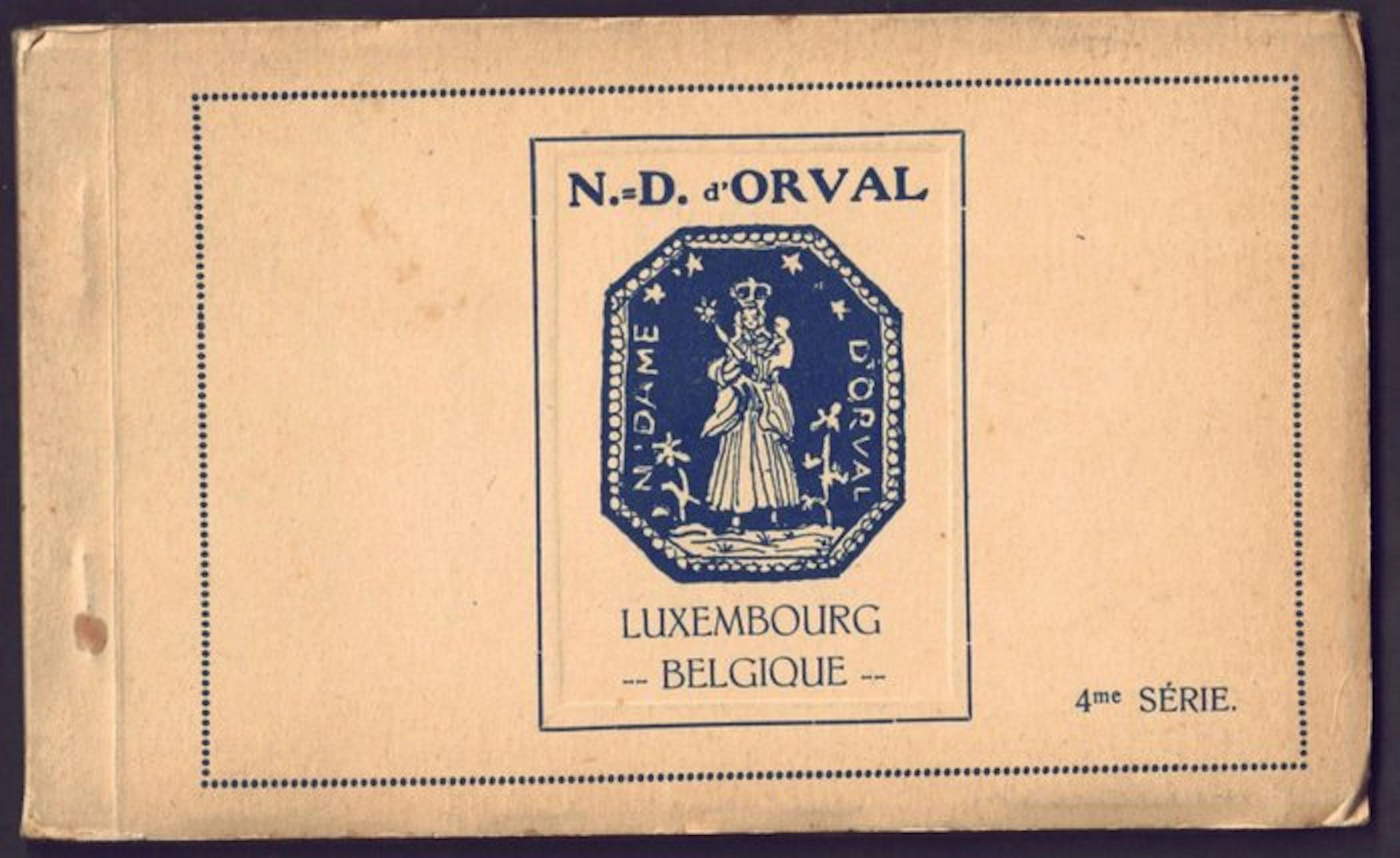 Belgium 1933 - A booklet with 10 postcards