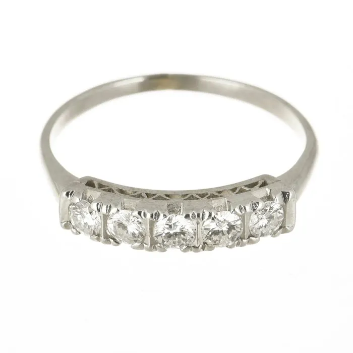 Ring Platinum Diamond (Natural)