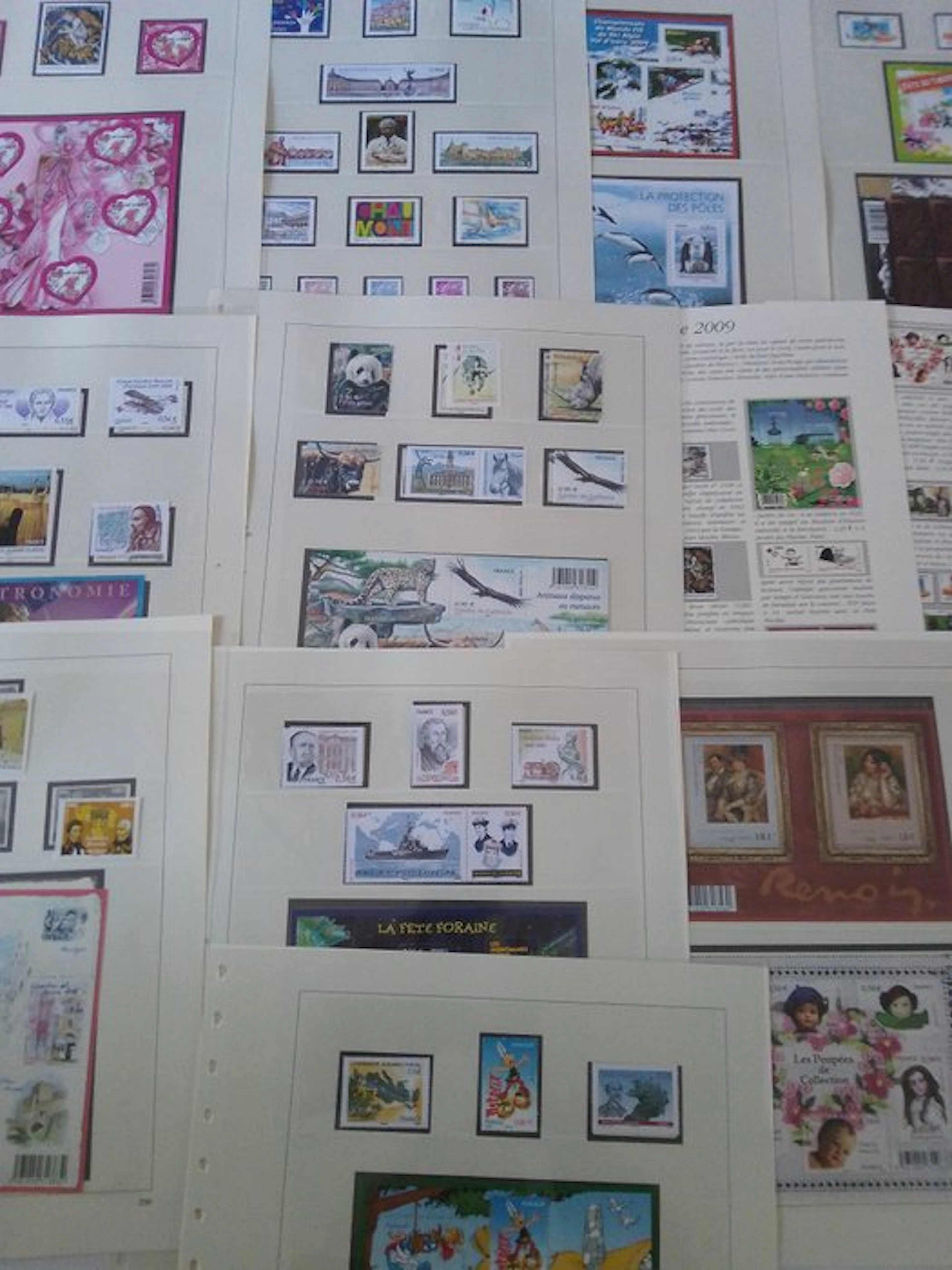 France 2009/2009 - Complete collection of stamps