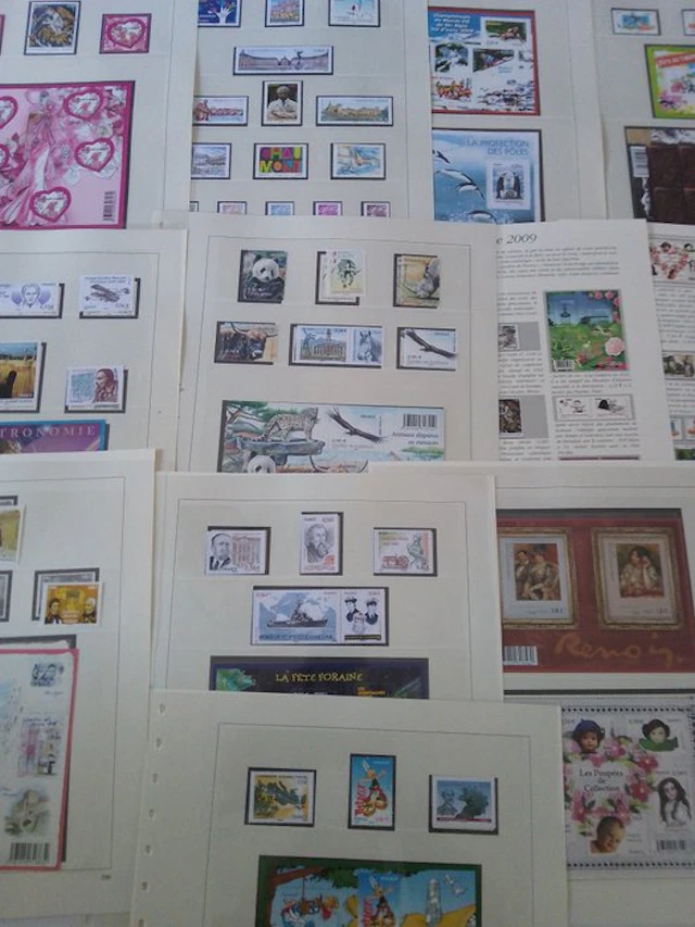 France 2009/2009 - Complete collection of stamps