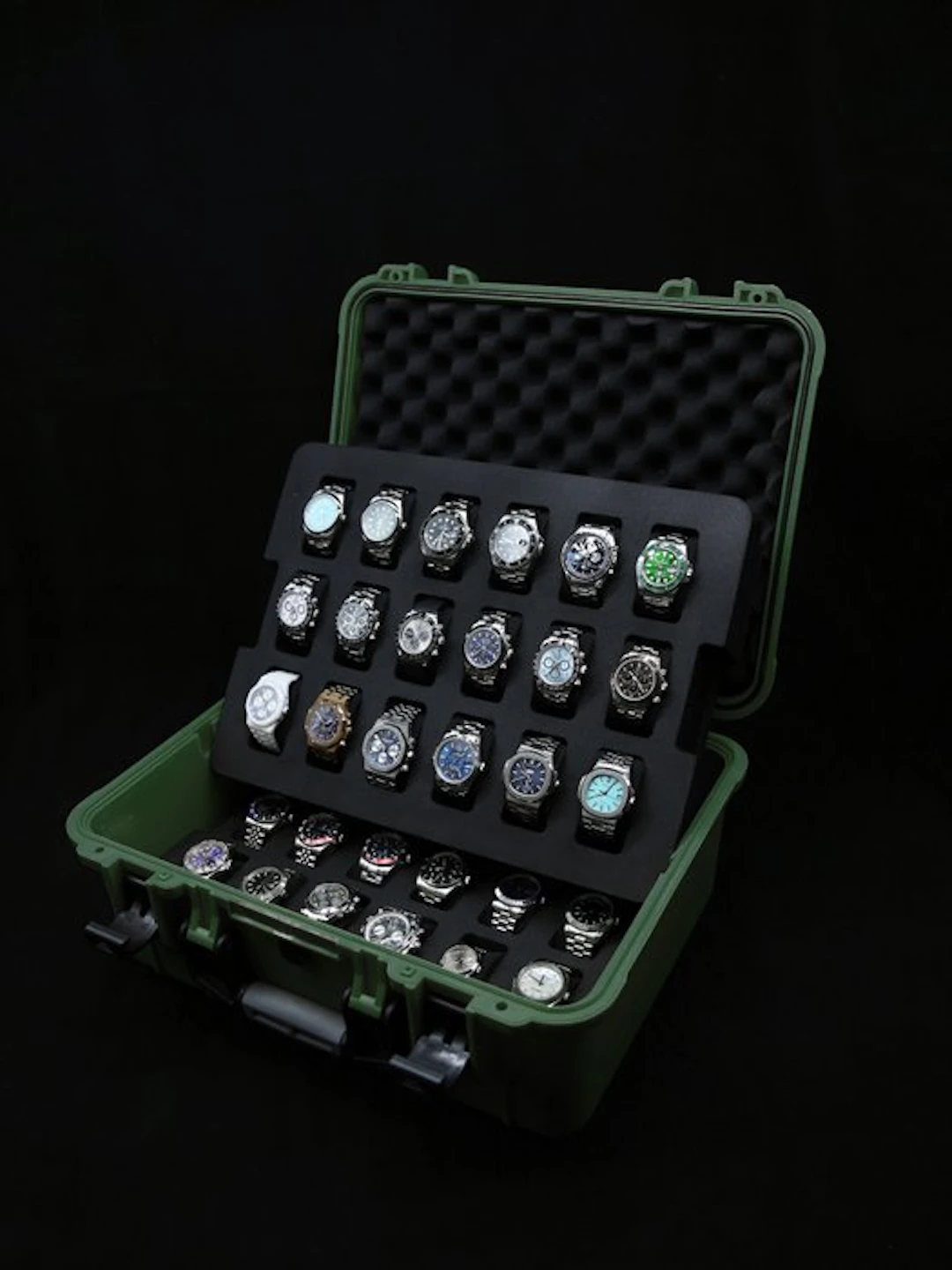 Indestructible Watch Suitcase for 36 Watches - Timepiece...