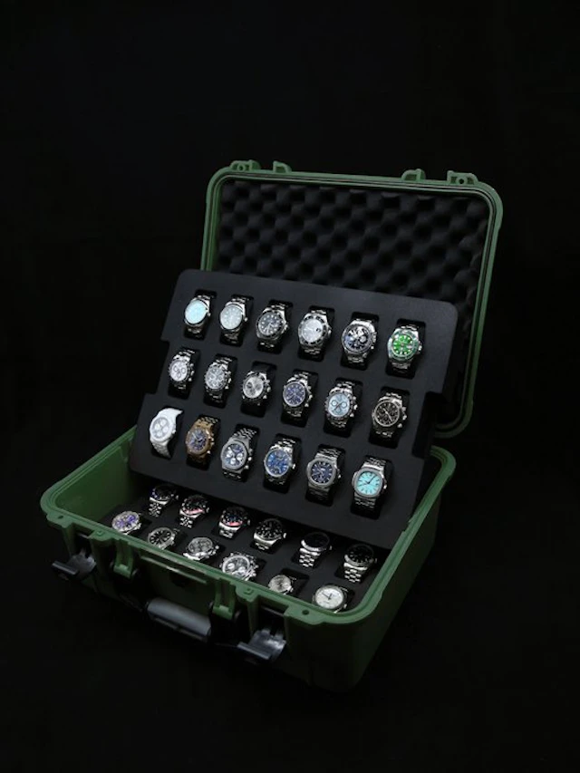 Indestructible Watch Suitcase for 36 Watches - Timepiece...