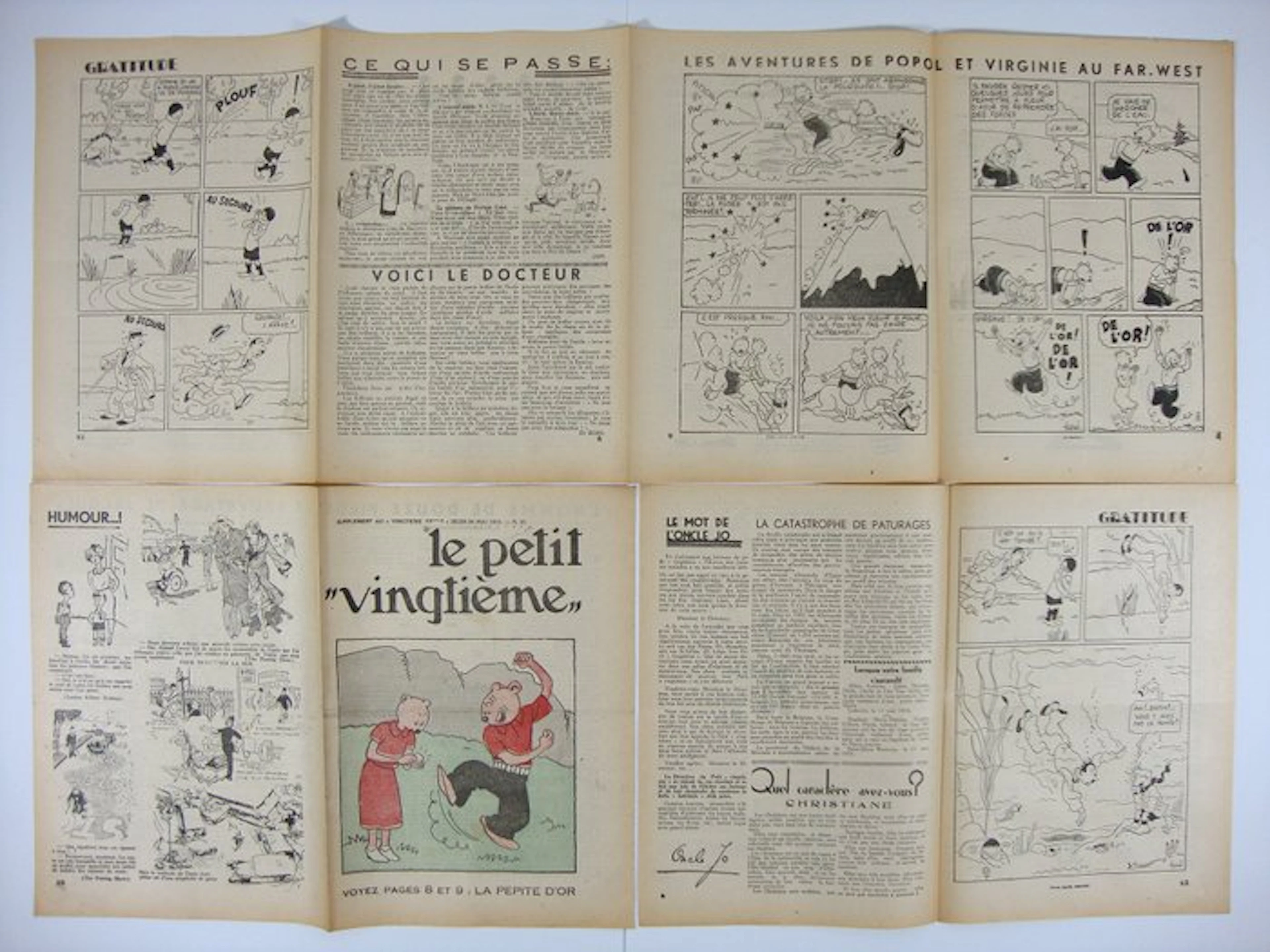 Le Petit Vingtième n°21 – Popol et Virginie/Quick et...