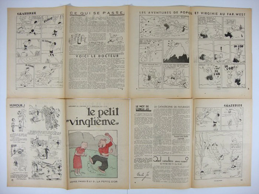 Le Petit Vingtième n°21 – Popol et Virginie/Quick et...