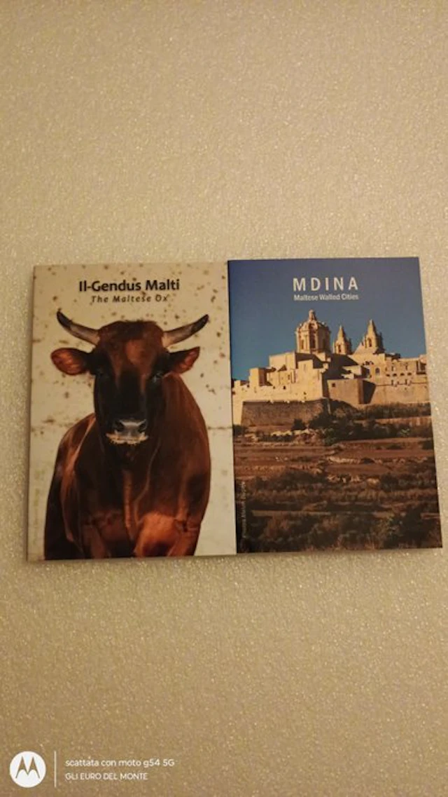 Malta. 2 Euro 2025 "Mdina" + "Maltese Ox" (2 coins) (No reserve price)