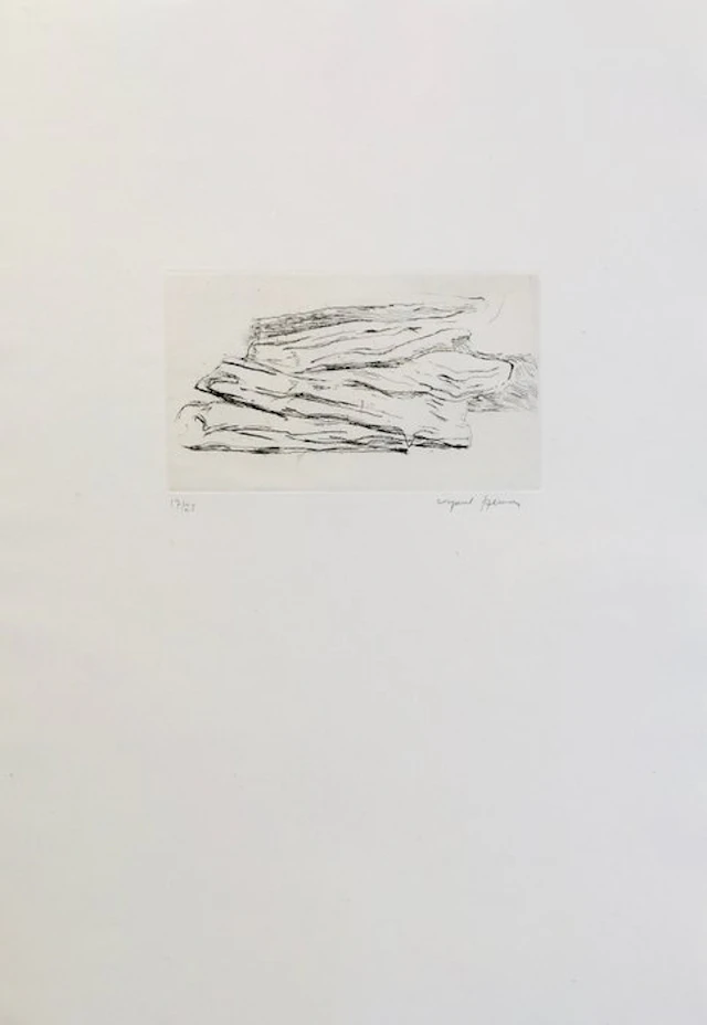 Arpad Szenes (1897-1985) - Le Livre des Livres - Gravure originale signée